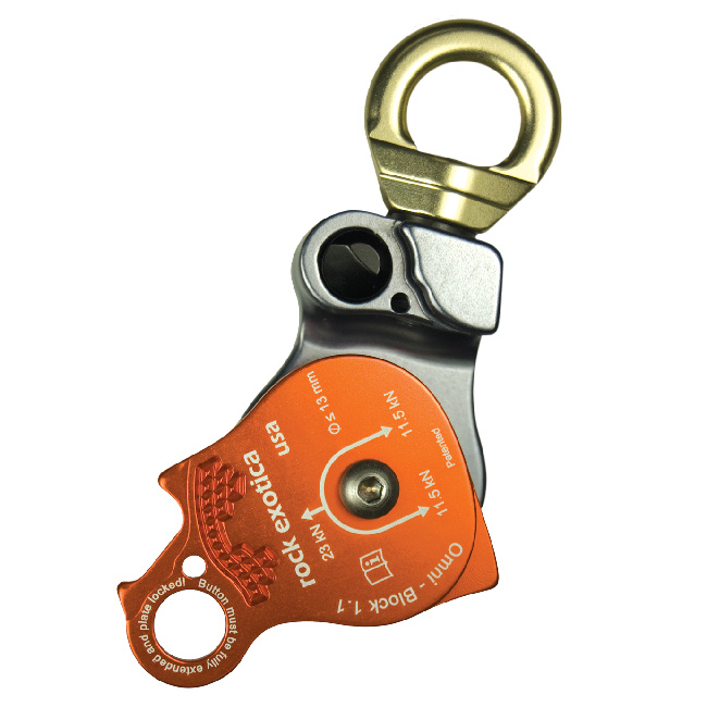 Rock Exotica P54 Omni-Block Single Pulley from GME Supply