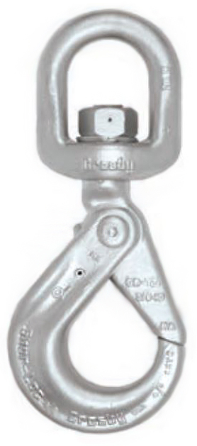 Crosby SHUR-LOC, S-1326 Swivel Hook 3/8"/10mm, 7,040 lb Working Load from GME Supply