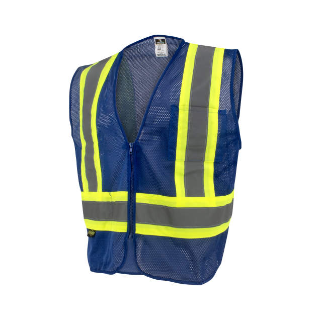 Radians SV22-1 Economy Type O Class 1 Safety Vest - Blue from GME Supply