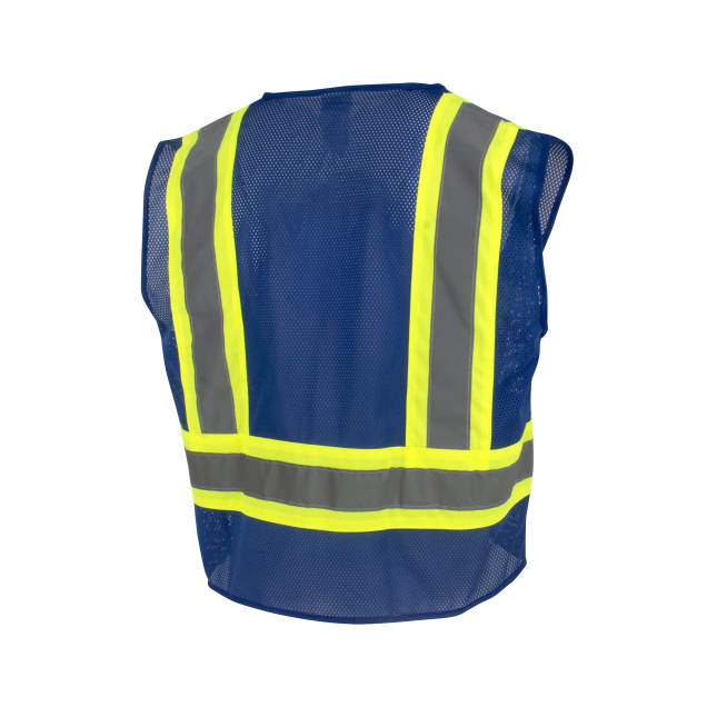 Radians SV22-1 Economy Type O Class 1 Safety Vest - Blue from GME Supply