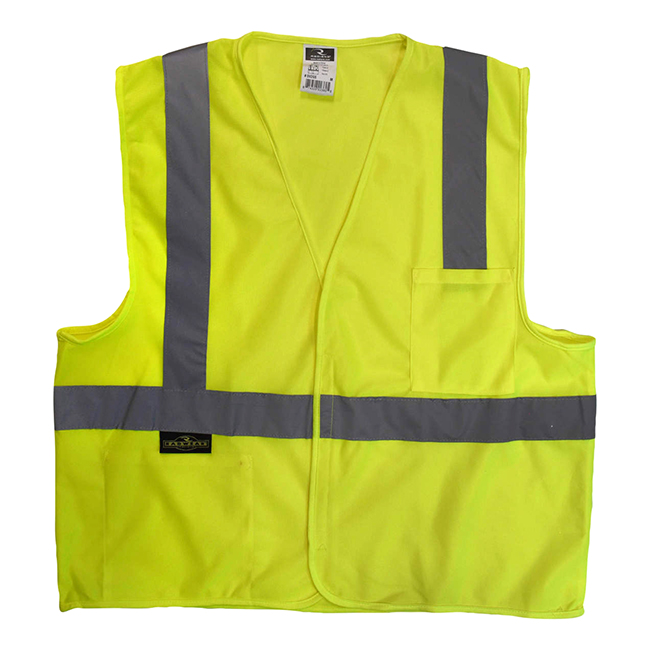 Radians SV2 Economy Type R Class 2 Solid Safety Vest from GME Supply