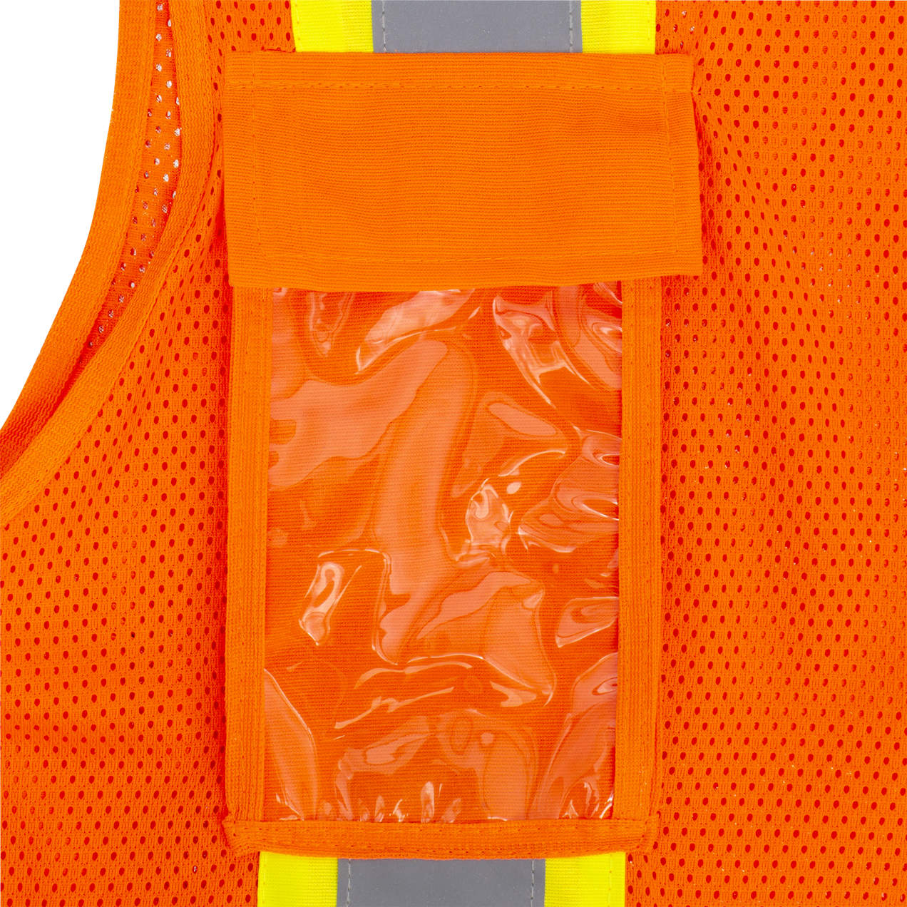 Radians SV6 Two Tone Surveyor Type R Class 2 Mesh Safety Vest Hi-Vis Orange from GME Supply