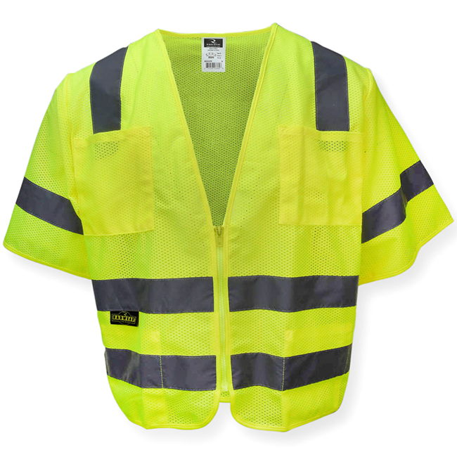 Radians SV83 Standard Type R Class 3 Green Mesh Vest from GME Supply