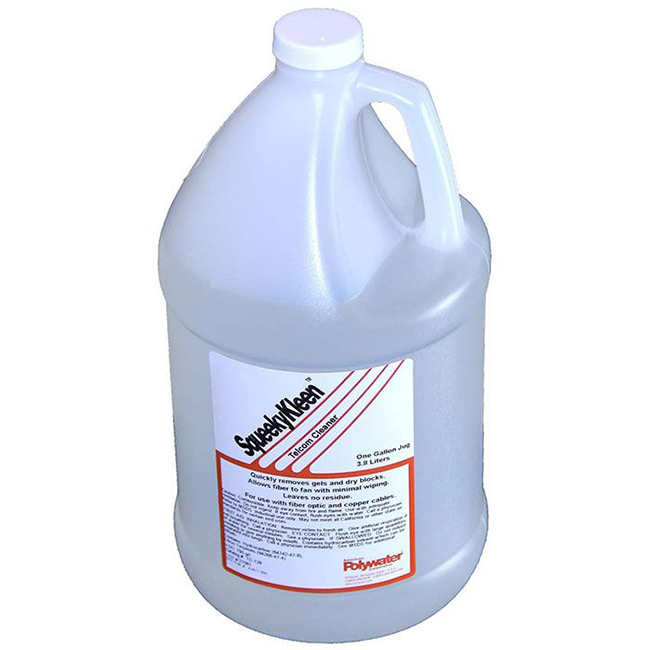 Polywater Squeeky Kleen Fiber and Copper Gel-Filled Cable Cleaner from GME Supply