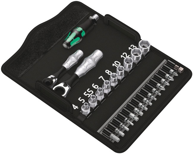 Wera Tools Kraftform Kompakt Zyklop Mini 2, 27 Pieces from GME Supply