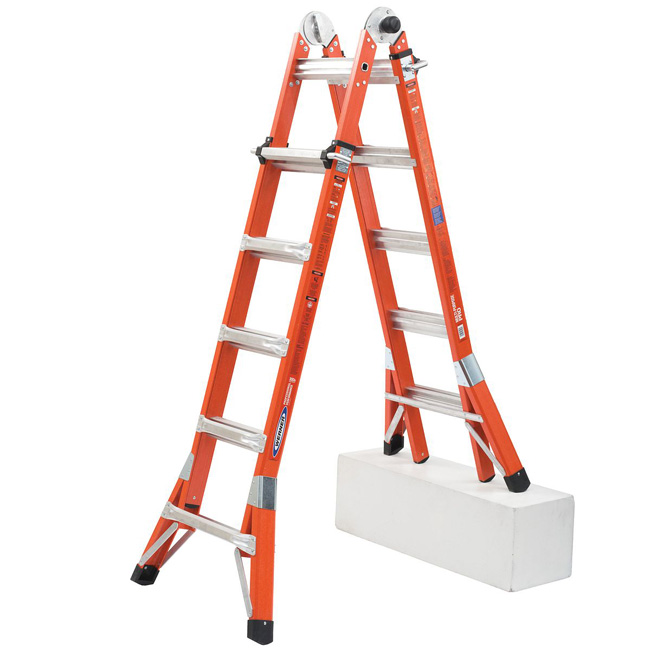 Werner Fiberglass 22 Foot Multi-Position Ladder Type IA from GME Supply