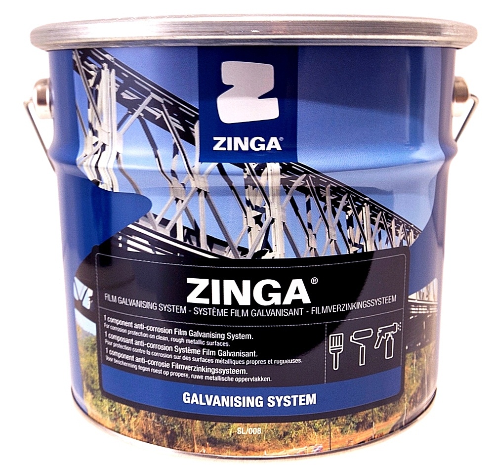 Zinga Z5 Zinc Film Cold Galvanizing Coating - 1/2 Gallon from GME Supply