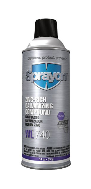 Sprayon Zinc-Rich Aerosol Cold Galvanizing Compound - 12 Pack from GME Supply