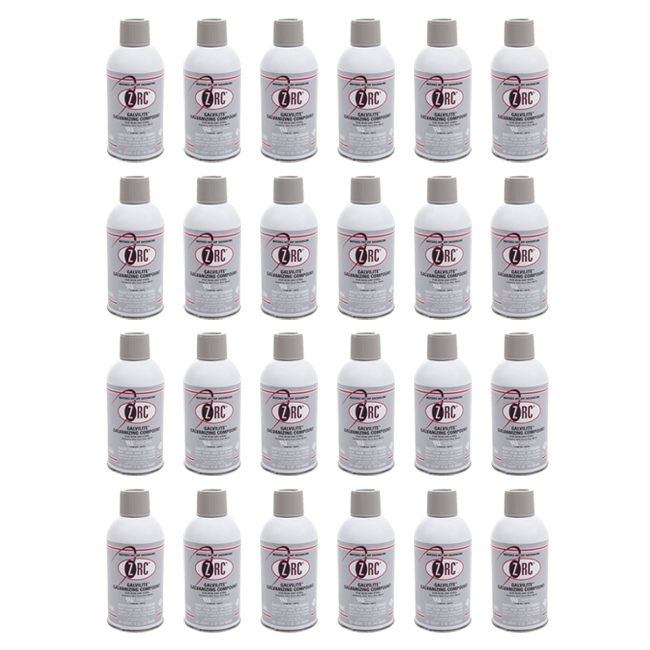 ZRC Galvilite Bright Silver Cold Galvanizing Aerosol (24 Pack) from GME Supply