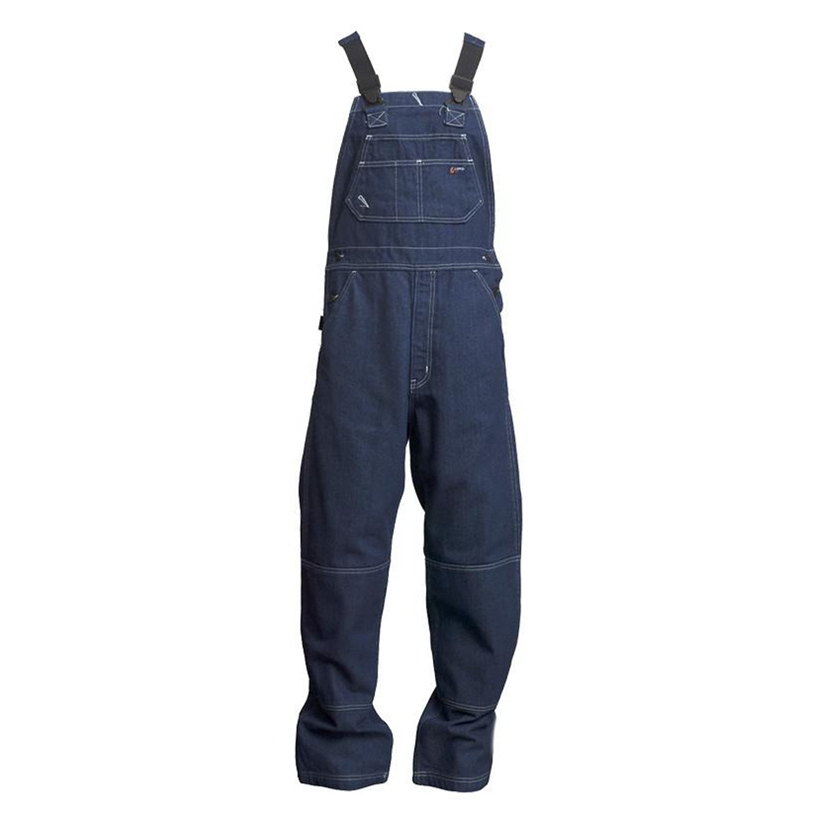 Lapco B13FRDN FR 13oz Medium Blue Denim Bib Overall from GME Supply