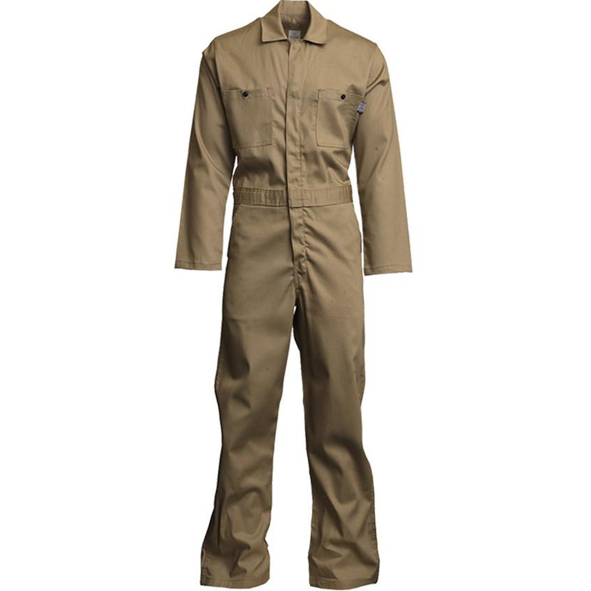 Lapco CVEFR7KH 7oz FR Economy Coveralls - Khaki from GME Supply