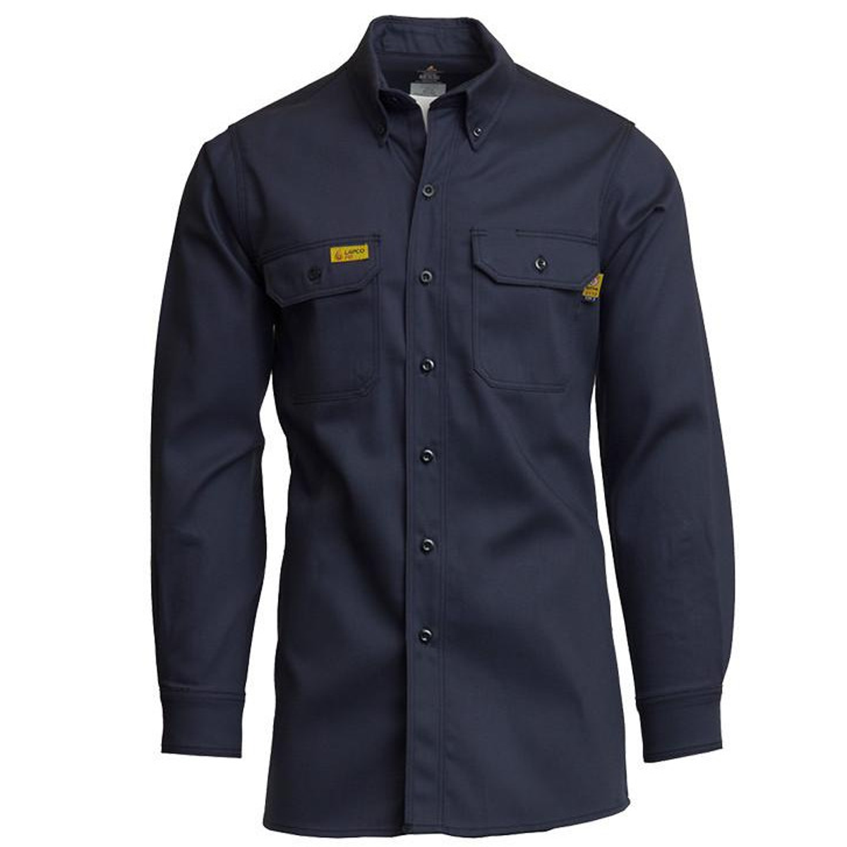 Lapco GOS7GY FR 7oz Uniform Shirt - Navy from GME Supply