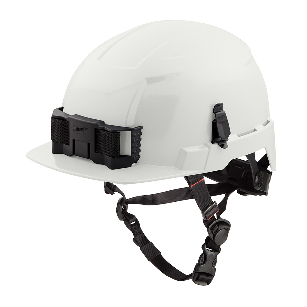 Milwaukee Type 2 Front Brim Safety Helmet with BOLT Accessory Clips from GME Supply