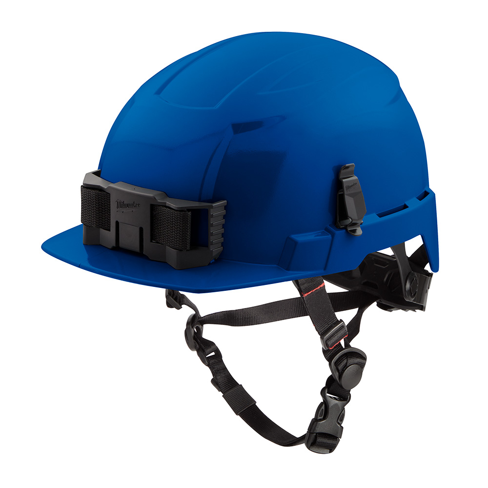 Milwaukee Type 2 Front Brim Safety Helmet with BOLT Accessory Clips from GME Supply