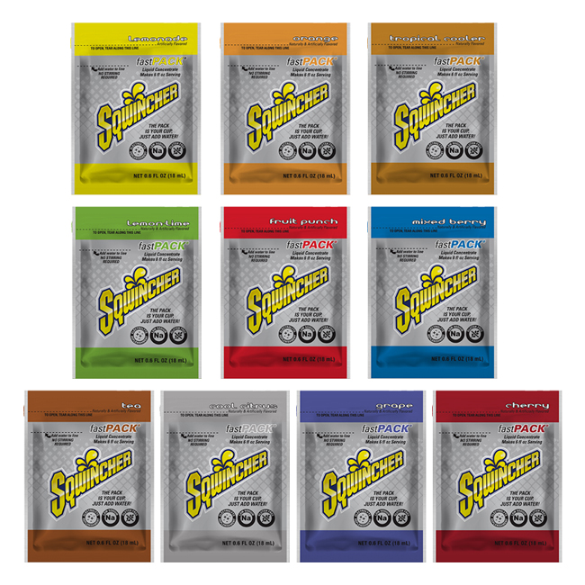 Sqwincher Fast Pack (50 Pouches) from GME Supply