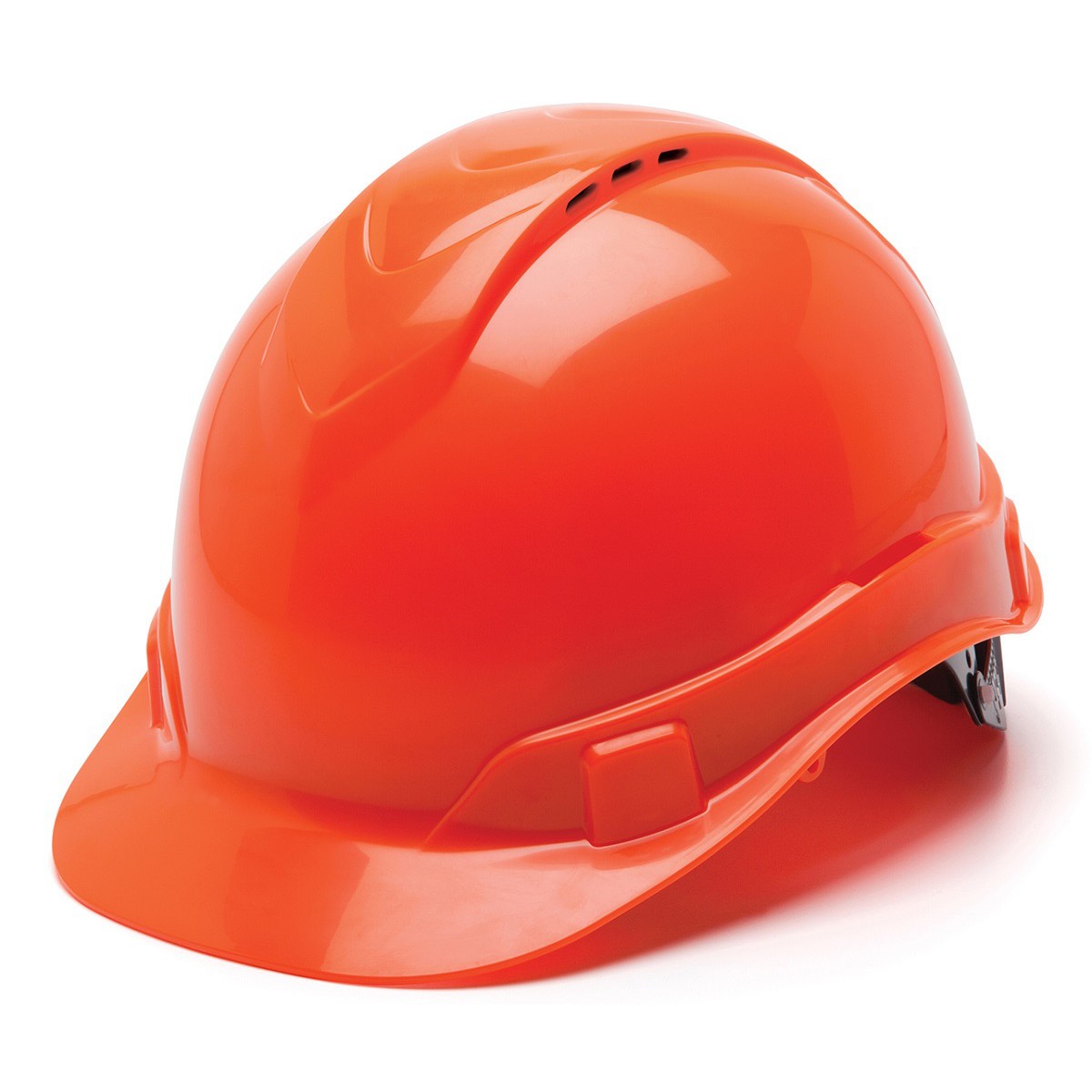 Pyramex Ridgeline Vented Cap Style Hard Hat with 4 Point Ratchet Suspension from GME Supply