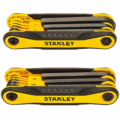 Stanley Folding Metric and SAE Hex Keys from GME Supply