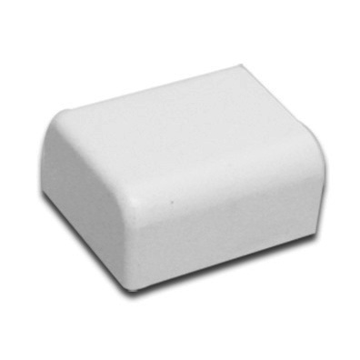 Premiere Raceway Products Suface Mount Raceway End-Cap (White) from GME Supply