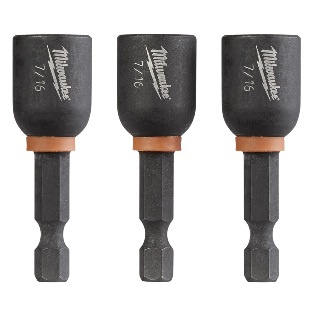 Milwaukee SHOCKWAVE Magnetic Nut Driver (3 Pack) from GME Supply